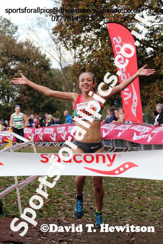 Senior womens National Cross Country Relays. Photo: David T. Hewitson/Sports for All Pics